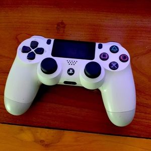 White Playstation 4 controller